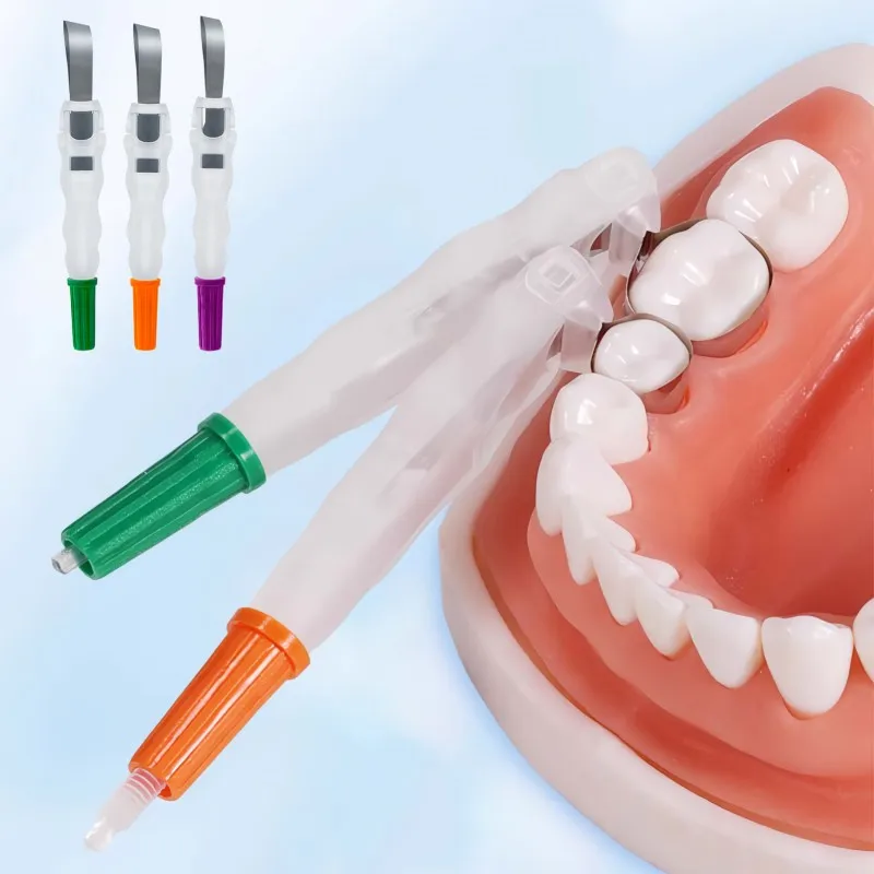 Dental Matrix Roll Type Retainer and Matrix 180° Adjustable Sectional Contoured Matrices Dental Crown Materials Dentist Tools thumbnail 6