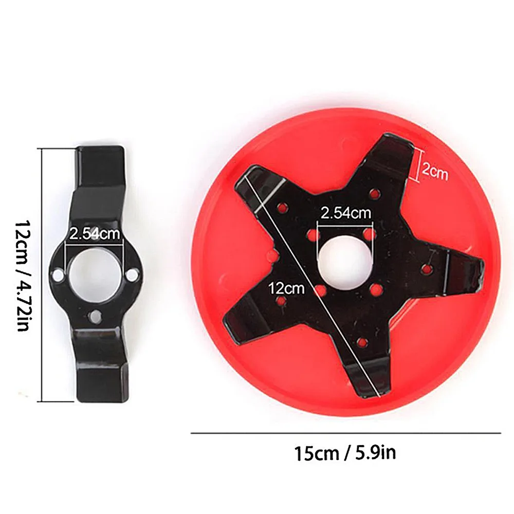 Universal Brush Cutter Blade Trimmer Head Metal Blades Trimmer Garden Grass Paddy Field Dry Land Lawn Mower Machine Tool thumbnail 6