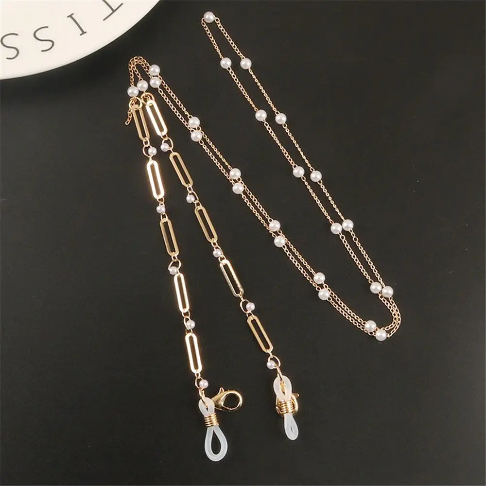 Sunglasses Masking Chains For Women Acrylic Pearl Crystal Eyeglasses Chains Lanyard Glass New Summer Fashion Jewelry Women Gifts thumbnail 2