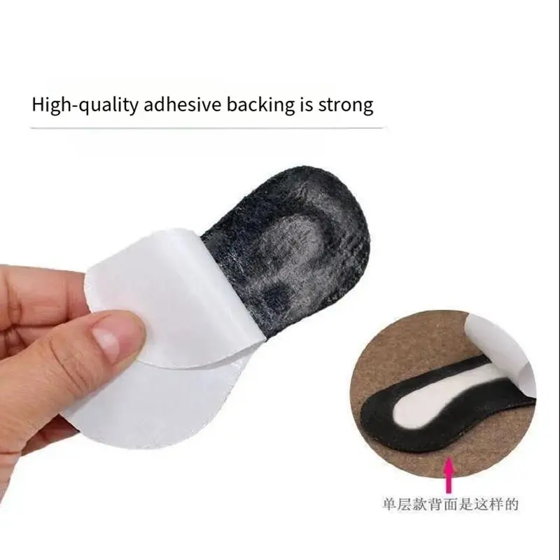 Cowhide Heel Protectors Stickers Sneakers Heels Feet Pads Genuine Leather Non Slip Shoe Pads Foot Pain Relievers Shoes Inserts thumbnail 3