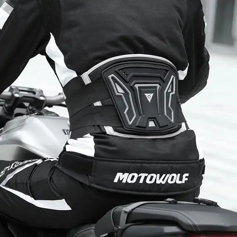 Motorcycle Waist Protector Professional Motocross Waist Guard Cycling Protection Motorcycle Protective Waist Belt thumbnail 2