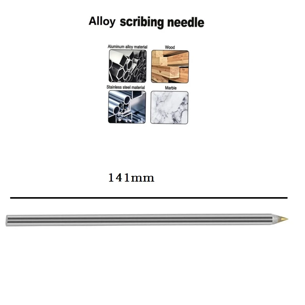 Alloy Scribe Pen Carbide Scriber Pen Metal Wood Glass Tile Cutting Marker Pencil Metalworking Woodworking Hand Tools thumbnail 5