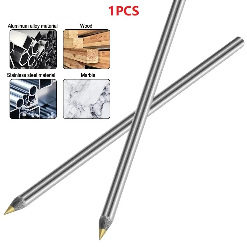 Alloy Scribe Pen Carbide Scriber Pen Metal Wood Glass Tile Cutting Marker Pencil Metalworking Woodworking Hand Tools thumbnail 2