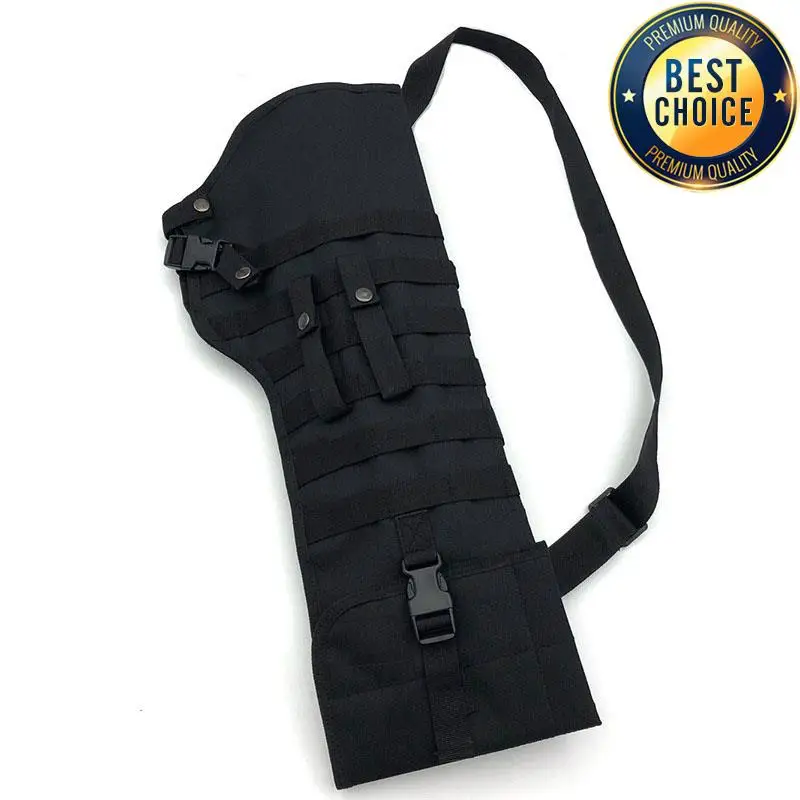Tactical Rifle Shotgun Holster M4 AK Case Molle Nylon Weapons Hunting Airsoft Holder Paintball Outdoor Tactical Gun Backpack thumbnail 2