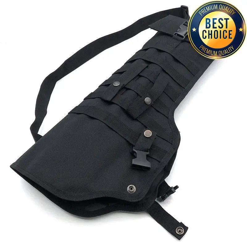 Tactical Rifle Shotgun Holster M4 AK Case Molle Nylon Weapons Hunting Airsoft Holder Paintball Outdoor Tactical Gun Backpack thumbnail 6