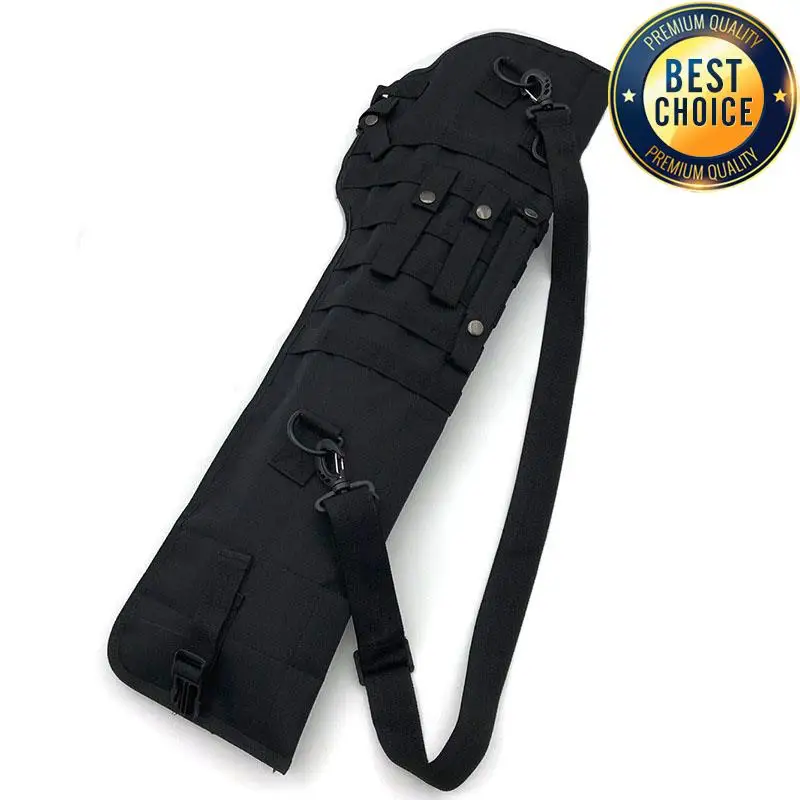 Tactical Rifle Shotgun Holster M4 AK Case Molle Nylon Weapons Hunting Airsoft Holder Paintball Outdoor Tactical Gun Backpack thumbnail 4