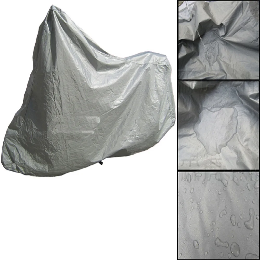 Motorcycle Cover Rain Protector Outdoor Waterproof Bike Scooter Dust Cover Protective Cover For Motorcycle thumbnail 6