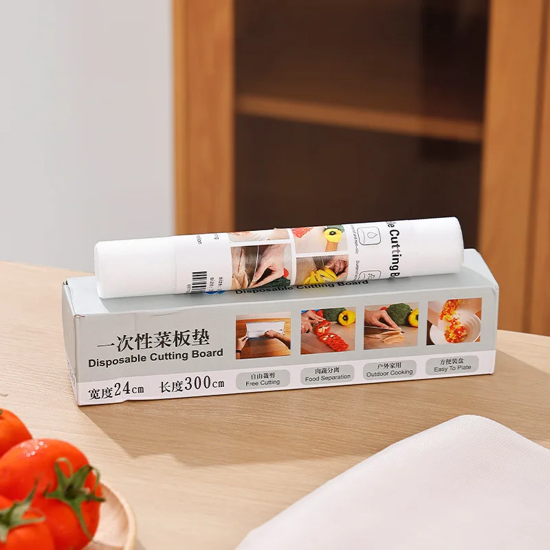 Disposable Free Cutting Kitchen Board Mat Antibacterial Supplementary Food Fruit Vegetable Cutting Board Adhesive Plate Mat thumbnail 3