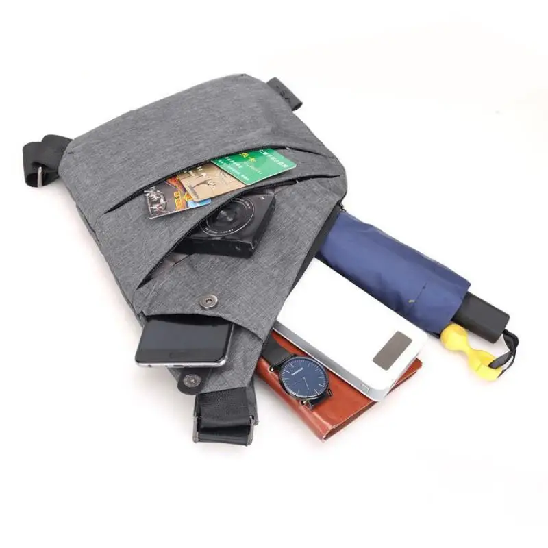 New Multifunction Chest Bags Anti Theft Single Crossobdy Bags for Men Waterproof Male Cross Body Messenger Bag Fanny Pack Sac thumbnail 2