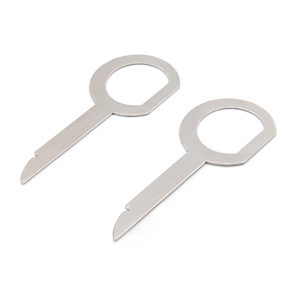 4/12pcs  Auto Dismantle Tools Kit Car Radio Door 0.5cm Clip Panel Trim Dash Audio Removal Installer Pry Kit Refit Set thumbnail 2