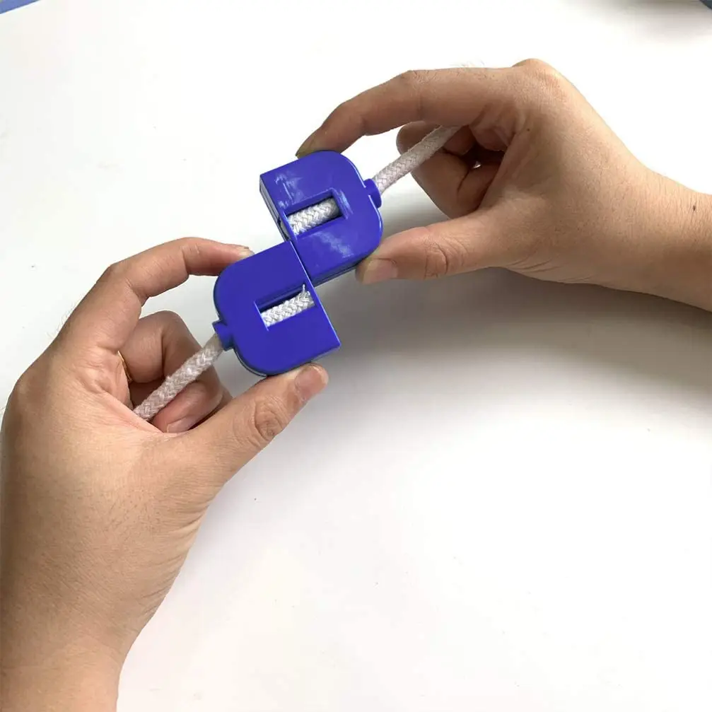 Rope Restore Magic Tricks Magic Rope Cutter Broken Rope Magic Trick Magic Kit Plastic Toy Magic Prop Gift for Kids Adults Child thumbnail 2