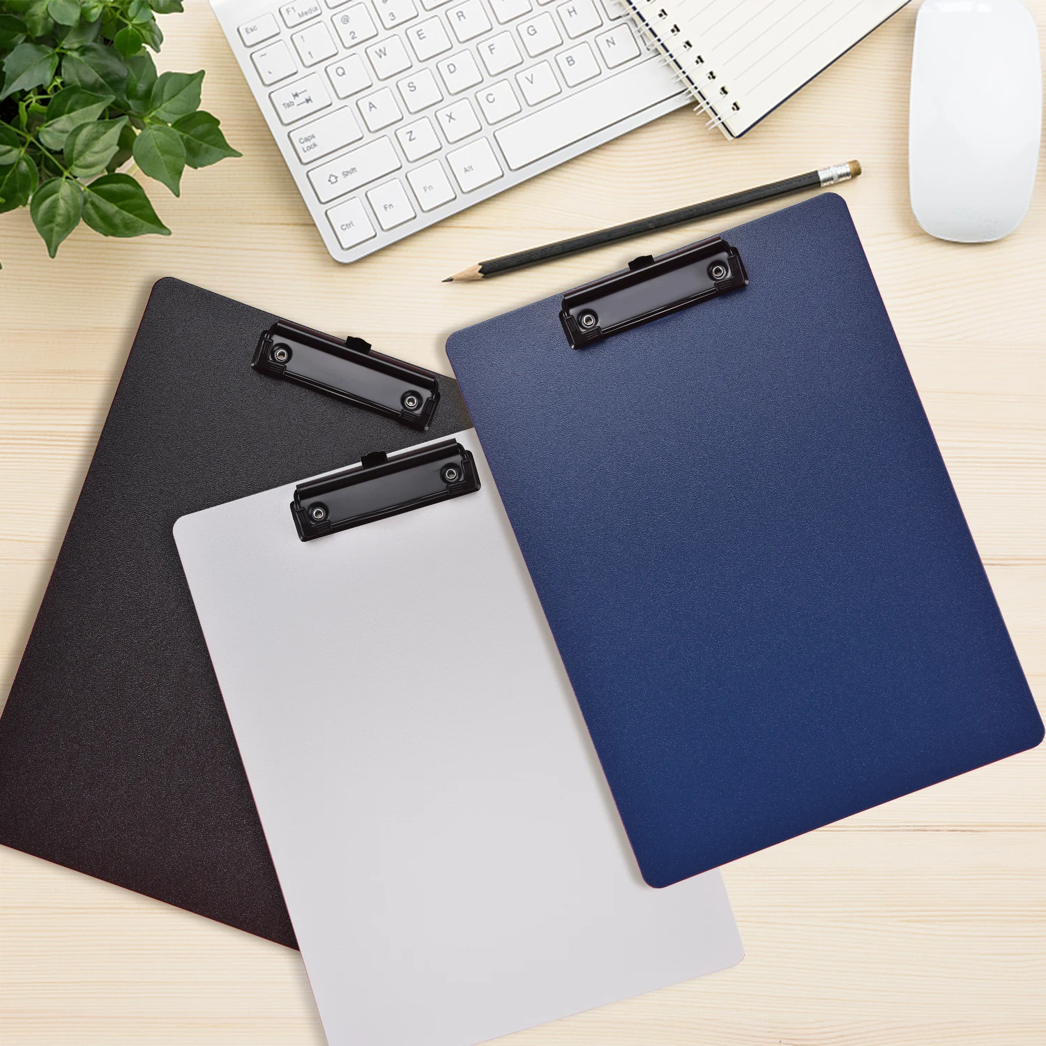 A4 File Folder Clipboard, Writing Pad, Memo Clip Board Clips, Test Paper Storage Organizer, School Supplies, Office Stationary thumbnail 3