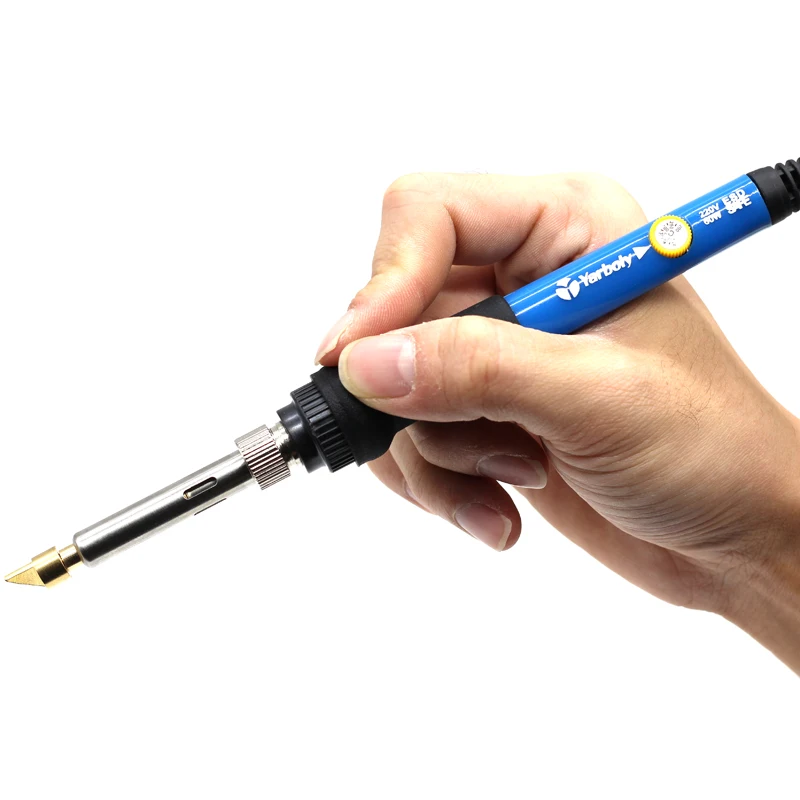 Wood Burning Kit Carving Pyrography Pen Kit 60W Adjustable Temperature Soldering Iron Welding Wood Embossing Burning set thumbnail 4