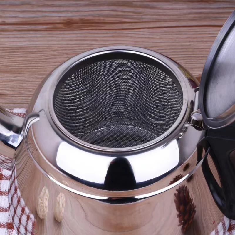 1.2L/1.5L/2L Stainless Steel Stove Kettle Tea Water Stove Teapot Pot For Hotboiling Pots Gas Coffee Induction Home Camping thumbnail 3