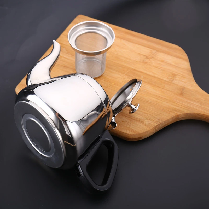 1.2L/1.5L/2L Stainless Steel Stove Kettle Tea Water Stove Teapot Pot For Hotboiling Pots Gas Coffee Induction Home Camping thumbnail 6
