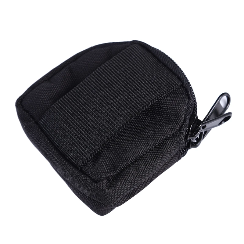 Outdoor Camping Pouches Waist Bag Men Functional Bag Solid Color Mini Key Coin Sport Bag Purses For Male thumbnail 4