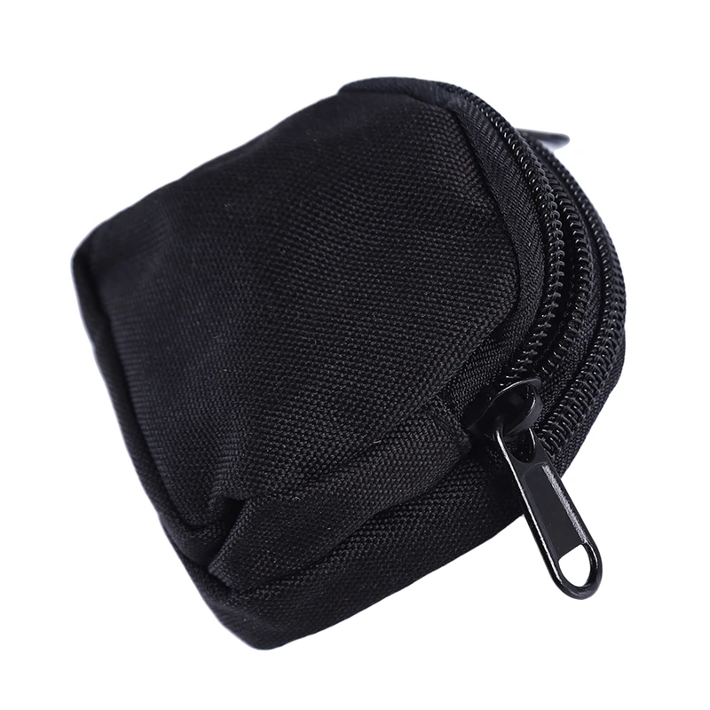 Outdoor Camping Pouches Waist Bag Men Functional Bag Solid Color Mini Key Coin Sport Bag Purses For Male thumbnail 2