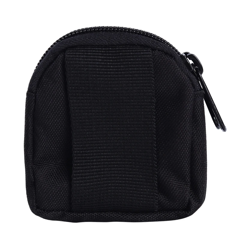 Outdoor Camping Pouches Waist Bag Men Functional Bag Solid Color Mini Key Coin Sport Bag Purses For Male thumbnail 6