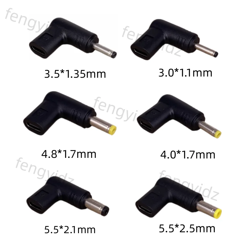 USB C PD to DC Power Connector Universal 5V 9V 12V 15V 19V TypeC to DC Jack Plug Charge Adapter Converter for Router Tablet Fan thumbnail 3