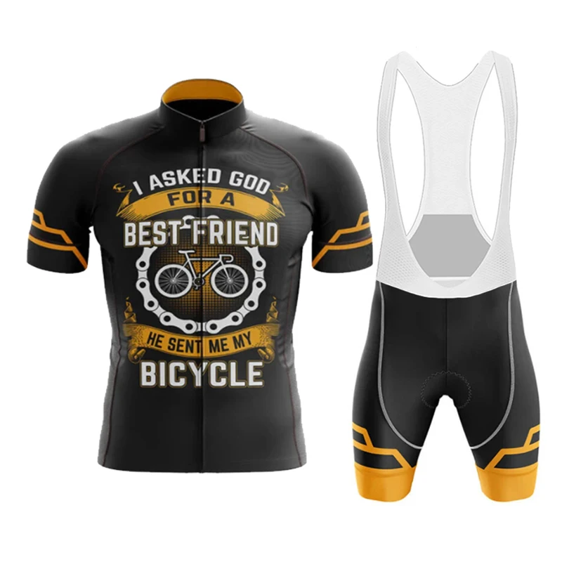 Cartoon Pink Pig Cycling Jersey Set 2022 Summer Bicycle Cycling Clothing MTB Bike Clothes Uniform Men Wear Maillot Ropa Ciclismo thumbnail 6