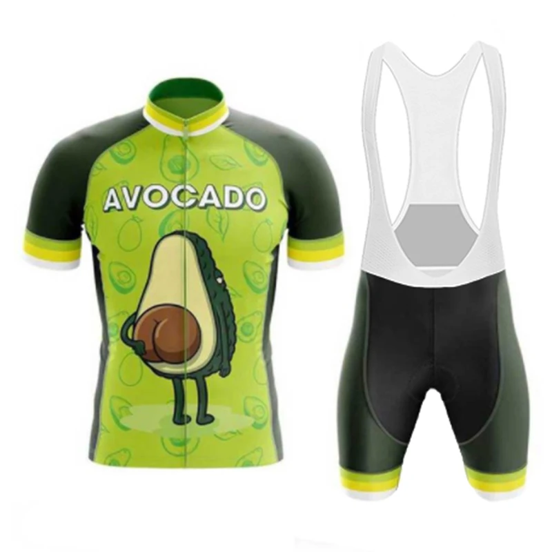 Cartoon Pink Pig Cycling Jersey Set 2022 Summer Bicycle Cycling Clothing MTB Bike Clothes Uniform Men Wear Maillot Ropa Ciclismo thumbnail 4
