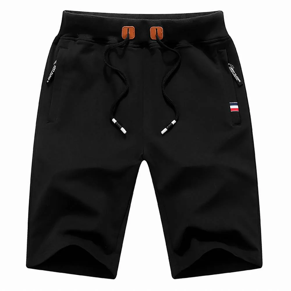 New Men's Shorts Summer Breeches Cotton Casual Sweat Men Hip Hop Streetwear Loose Jogger Shortspocket Beach Short Pants thumbnail 2