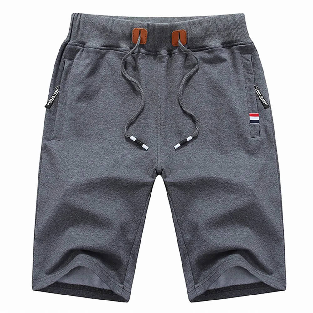 New Men's Shorts Summer Breeches Cotton Casual Sweat Men Hip Hop Streetwear Loose Jogger Shortspocket Beach Short Pants thumbnail 4