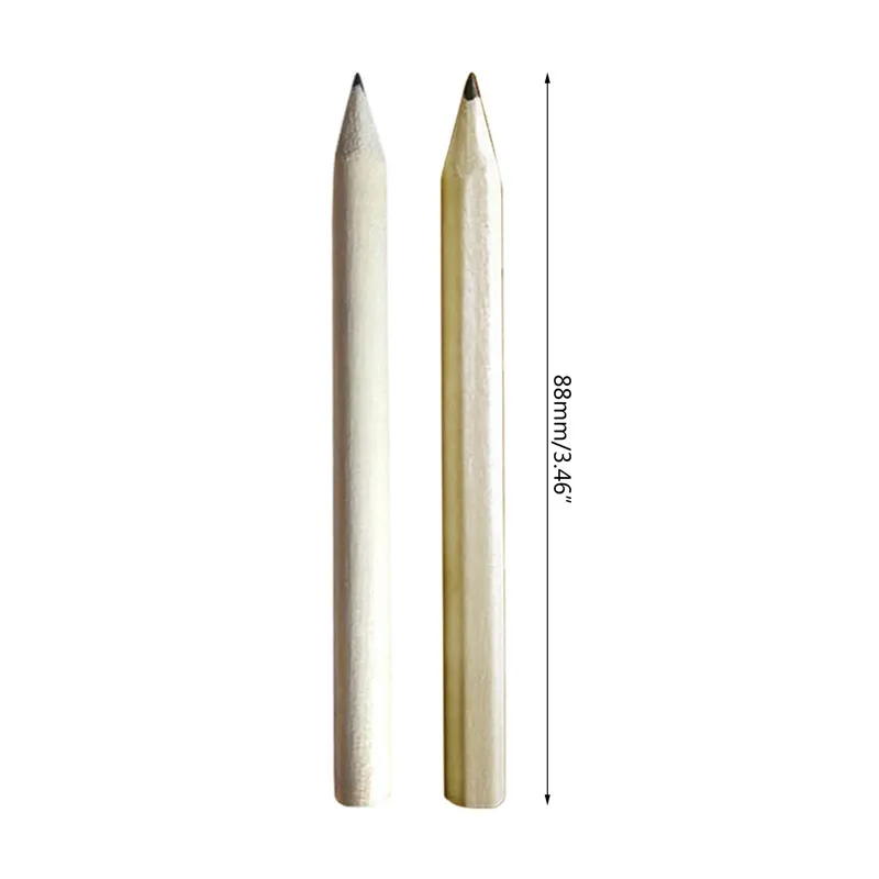 50Pcs Golf Pencils Half Pencil Pre-Sharpened Round Wood Mini Pencils for School Classroom Bridal Wedding Office Supplies thumbnail 6