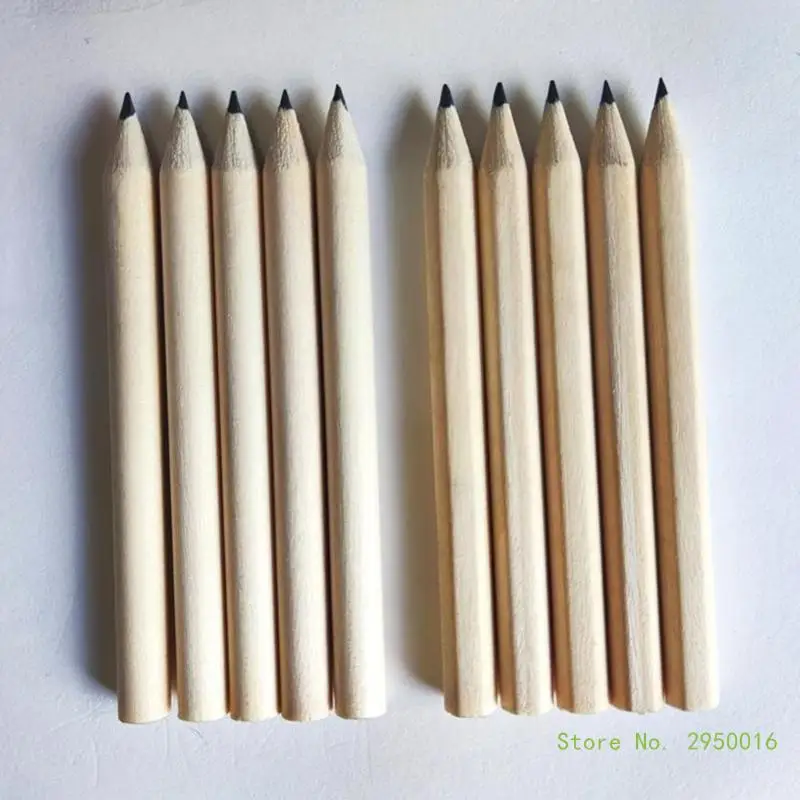50Pcs Golf Pencils Half Pencil Pre-Sharpened Round Wood Mini Pencils for School Classroom Bridal Wedding Office Supplies thumbnail 2