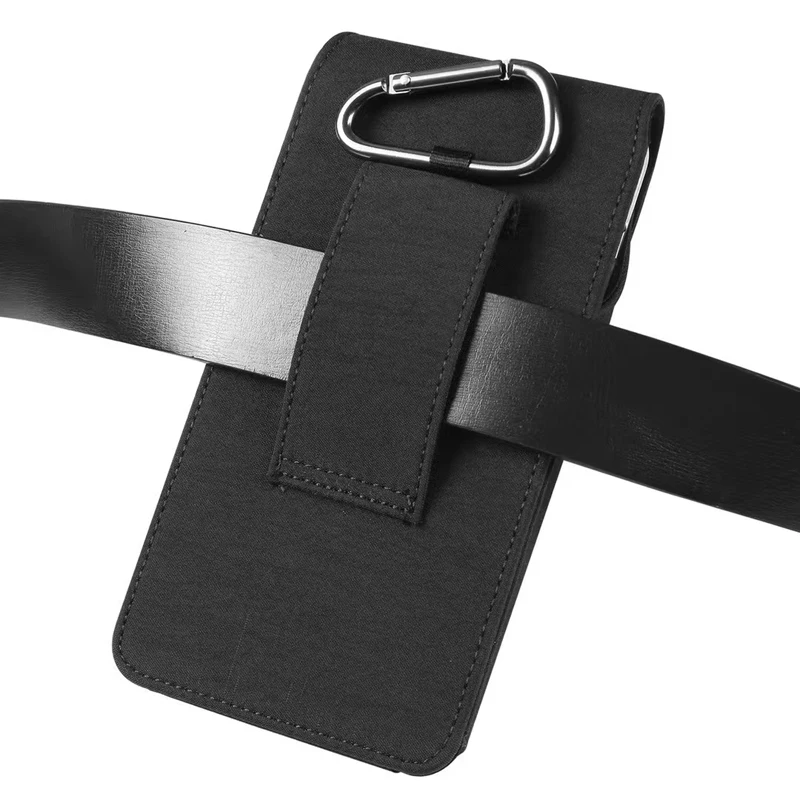 For Samsung S25 S24 S23 S22 S21Plus S24 Ultra S24 FE Smart phone Case Belt Clip Holster Nylon Cloth Bag Flip Cover Phone Pouch thumbnail 4