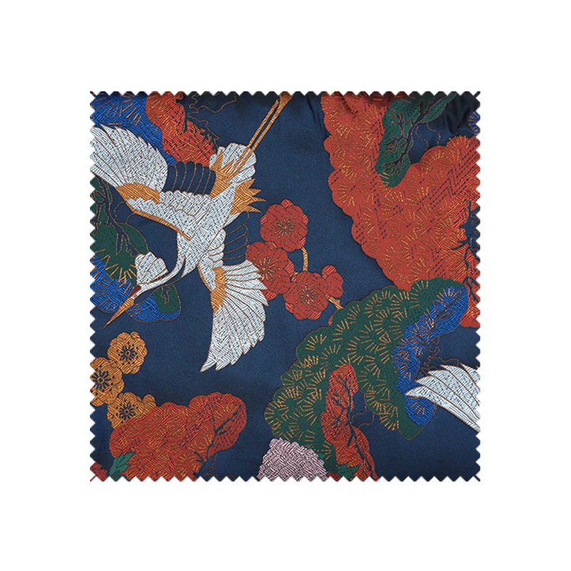 Yarn Dyed Jacquard Fabric Chinoiserie Winter Hanfu Designer Wholesale Cloth Apparel for Diy Sewing Pure Polyester Material thumbnail 5
