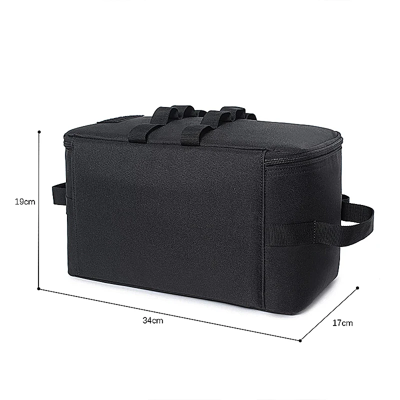 Outdoor Camping Gas Tank Storage Bag Large Capacity Ground Nail Tool Bag Gas Canister Picnic Cookware Utensils Kit Bag thumbnail 4