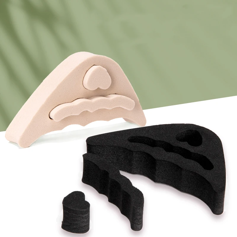 Toe Plug Soft Half Insoles Reusable Toe Sponge Filler Inserts for Shoes Adjustable Too Big Foot Brace Pads Unisex Shoe Inserts thumbnail 5