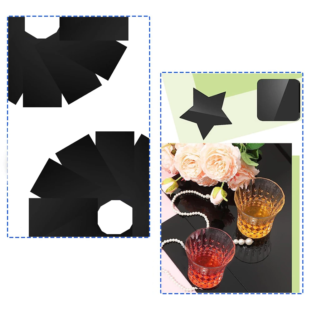 1pcs white/black abs plastic plate model sheet DIY model material material parts thickness 0.5mm/1mm/1mm/1.5mm/2mm/3mm thumbnail 5