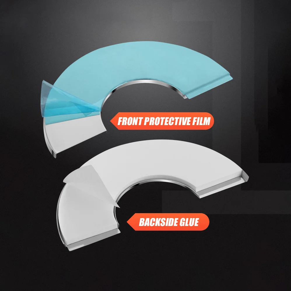 Stainless Steel Faucet Decorative Cover Self-Adhesive Faucet Shower Water Pipe Chrome Finish Wall Covers Bathroom Accessories thumbnail 4
