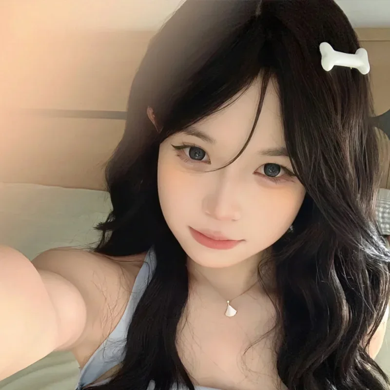 White Bone Hairpins Fashion Lovely Women Gril Headwear Barrettes Hair Band Accessories Vivid Dog Bone Hair Clips Side Hair Pin thumbnail 5