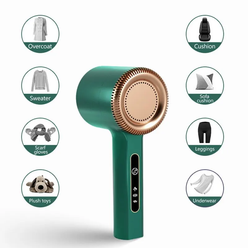 Lint Remover For Clothes Usb Electric Rechargeable Hair Ball Trimmer Fuzz Clothes Sweater Shaver Reels Removal Device thumbnail 5