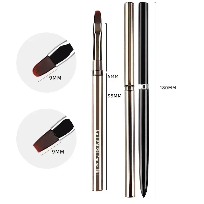 Nail Glue Phototherapy Pen UV Gel Brush Pen Acrylic Nail Art Painting Drawing Brush Manicure Professionnel Brushes Tool thumbnail 3