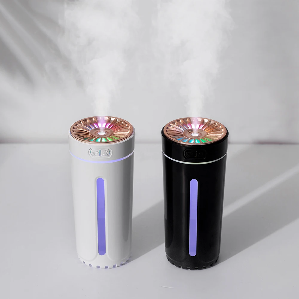 Wireless Car Air Humidifier Portable 300ML or USB Diffuser Mist Maker for Home Bedroom with RGB LED Colorful Lights thumbnail 6