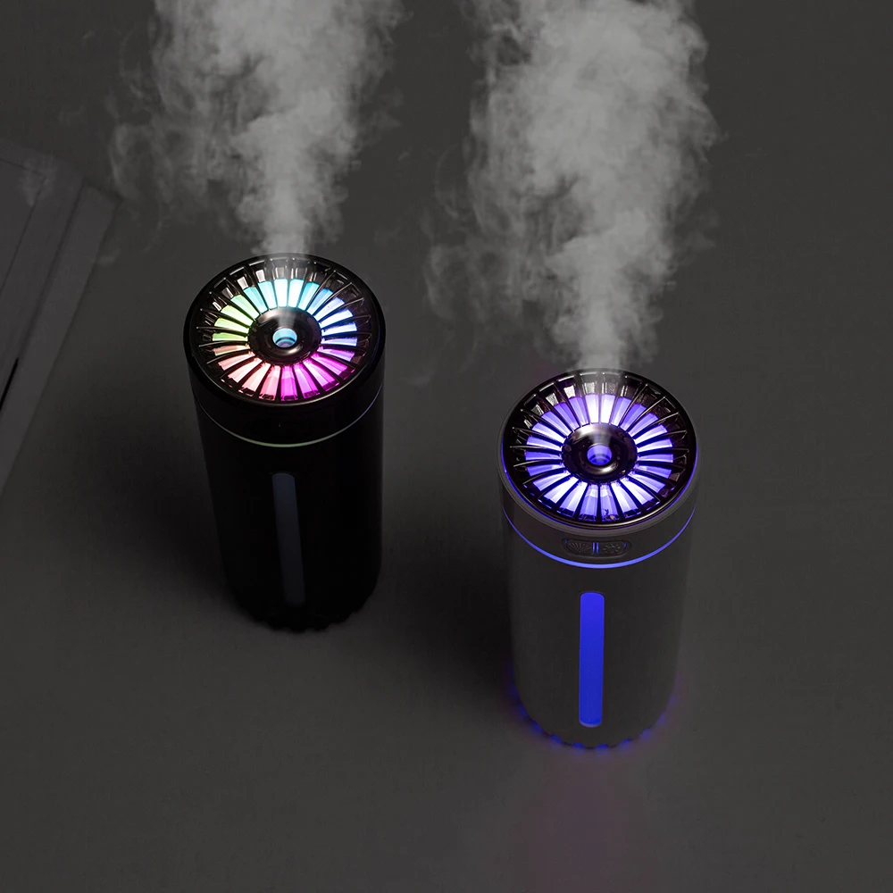 Wireless Car Air Humidifier Portable 300ML or USB Diffuser Mist Maker for Home Bedroom with RGB LED Colorful Lights thumbnail 4
