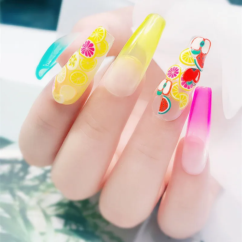 5mm Fruit Polymer Clay Slices Lemon Mix Fruit Soft Clay Slime Resin Filler for Nail Art Epoxy Mold DIY Craft Making Wholesale thumbnail 6