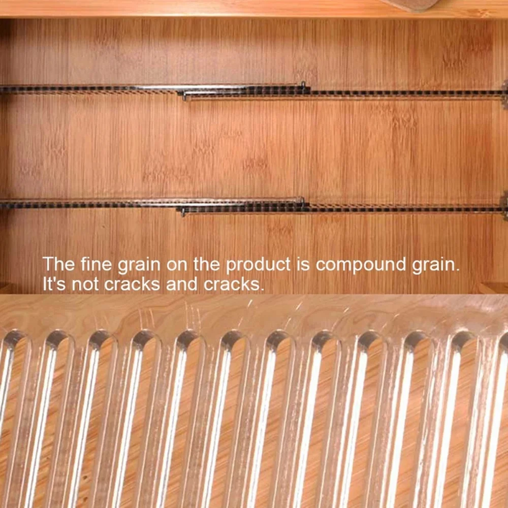2pcs/set Adjustable Clapboard Drawer Divider Partition DIY Durable Storage Organiser Wardrobe Closet Punch-free Separator thumbnail 3