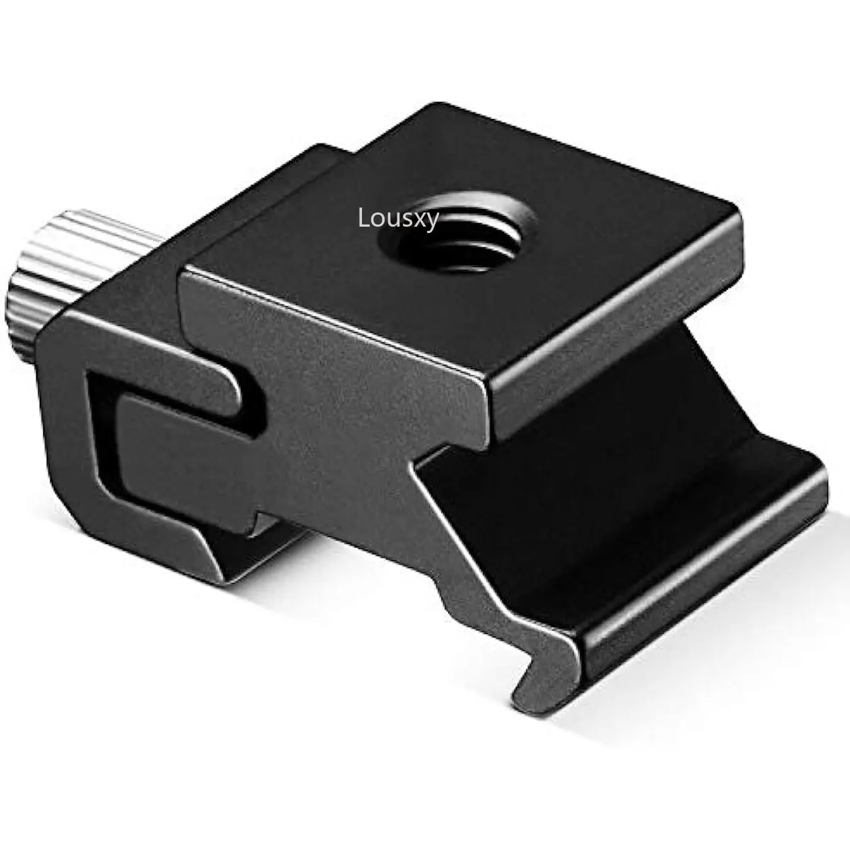 Camera Metal Cold Shoe Flash Stand Adapter with 1/4"-20 Tripod Screw Thread for Nikon Canon speedlite flash thumbnail 2