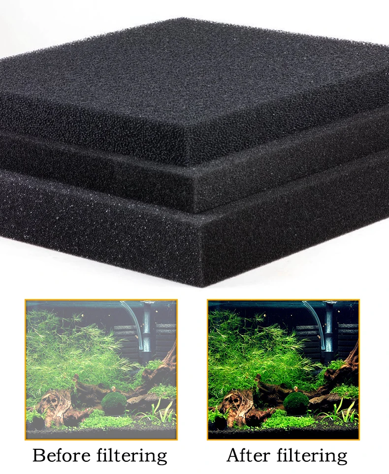 15/25/35/50PPI Bio Sponge Filter Media Pads Cut-to-fit Foam for Aquarium Fish Tanks Koi Ponds Filter Foam Sponges 1/2/3/4/5cm thumbnail 5