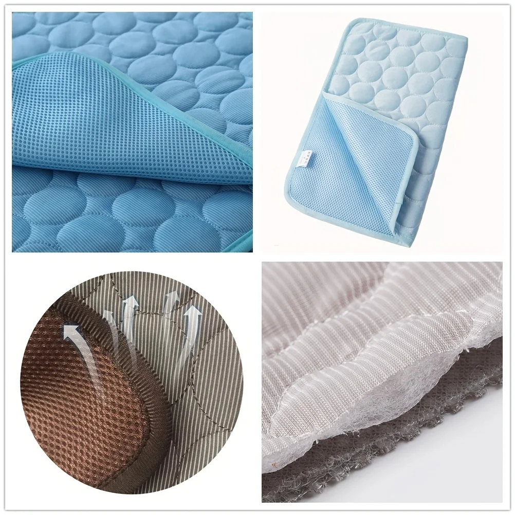 Dog Cooling Mat Summer Pet Cold Bed Extra Large For Small Big Dogs Pet Accessories Cat Durable Blanket Sofa Cat Ice Pad Blanket thumbnail 6