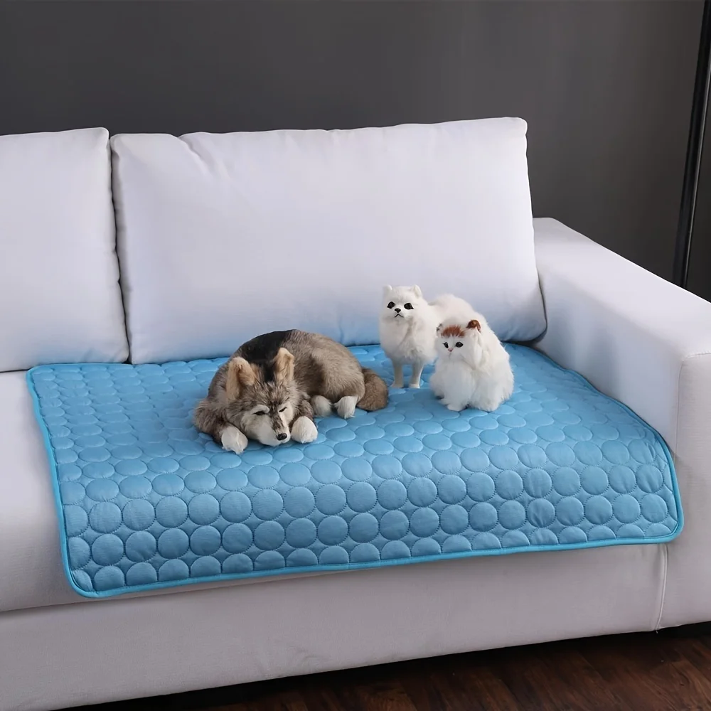 Dog Cooling Mat Summer Pet Cold Bed Extra Large For Small Big Dogs Pet Accessories Cat Durable Blanket Sofa Cat Ice Pad Blanket thumbnail 3