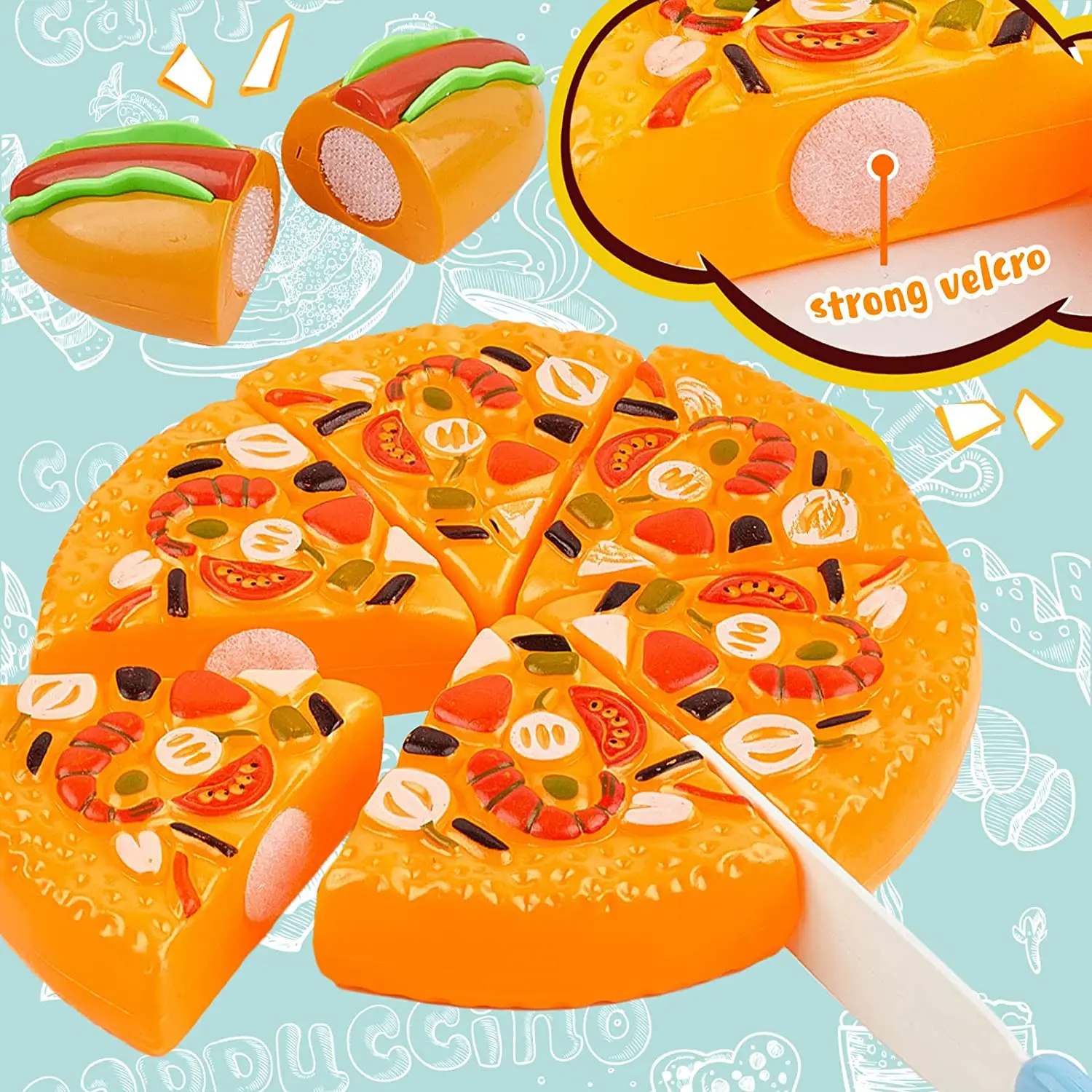 Cutting Fruits Vegetables Toys Set Game Baby Plastic Food Toy Simulated Kitchen Toy Children Pretend Play Cakes Toys Girls Gifts thumbnail 3
