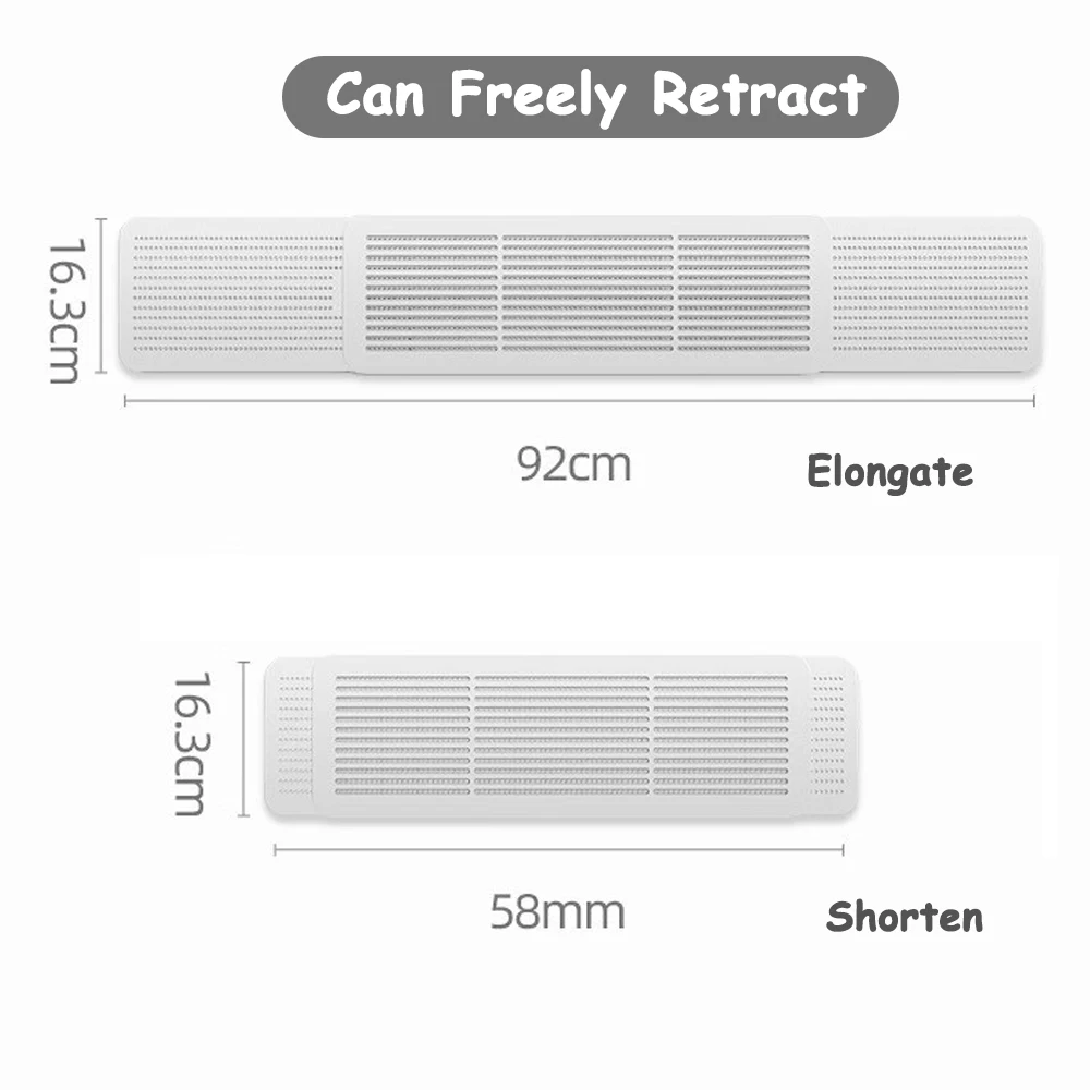 Air Conditioning Windshield Anti-Direct Blowing Universal Windproof Wall-Mounted Air Outlet Baffle Confinement Cold Air Guide thumbnail 6