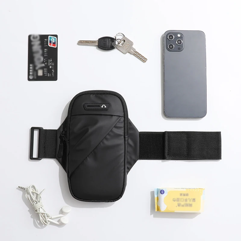 Wrist Wallet Sport Wristband Phone Key Pouch Gym Fitness Arm Band Outdoor Cycling Running Arm Bag Women Men Wristband Wallet thumbnail 4