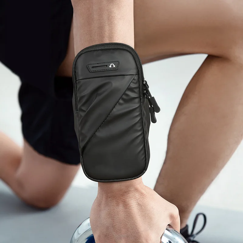 Wrist Wallet Sport Wristband Phone Key Pouch Gym Fitness Arm Band Outdoor Cycling Running Arm Bag Women Men Wristband Wallet thumbnail 3